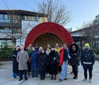 group photo in dublin