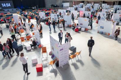 Local actions marketplace at the 2025 URBACT City Festival in Wrocław, Poland.