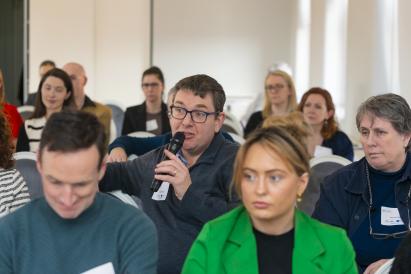 Audience at URBACT-EUI info day