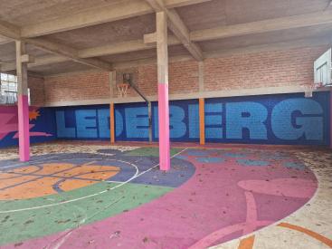 Playground in neighbourhood of Ledeberg (Ghent)