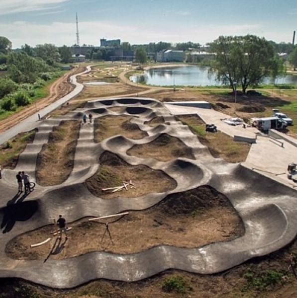 Esplanade Park in Daugavpils, 2024. Photo: Municipality of Daugavpils