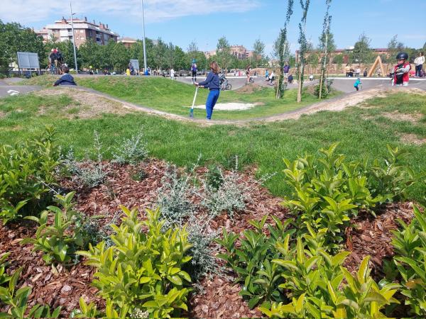 Participatory transformation of abandoned areas using Nature-based Solutions in Igualada. Photo: Enric Martí Videoproduccions