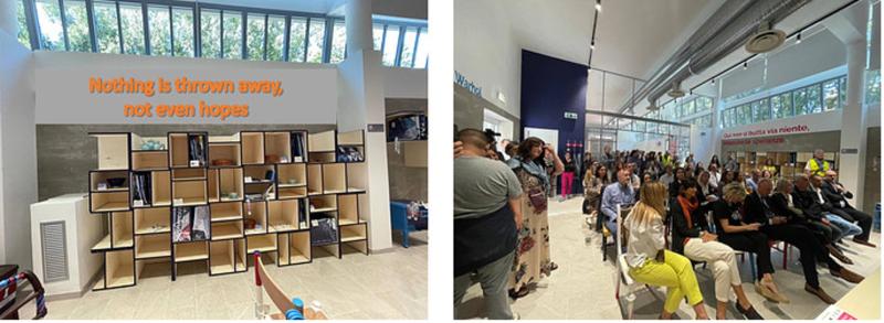 Community event in Genoa, Italy, about the C-City practice
